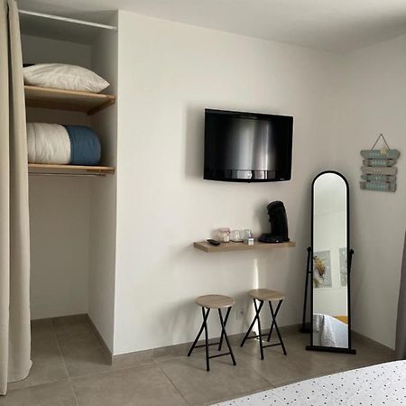 Chambre Avec Salle De Bain Privee Dans Villa Avec Garage マノスク エクステリア 写真