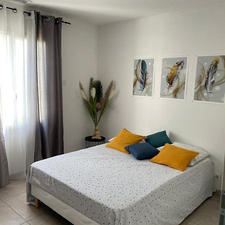 Chambre Avec Salle De Bain Privee Dans Villa Avec Garage マノスク エクステリア 写真